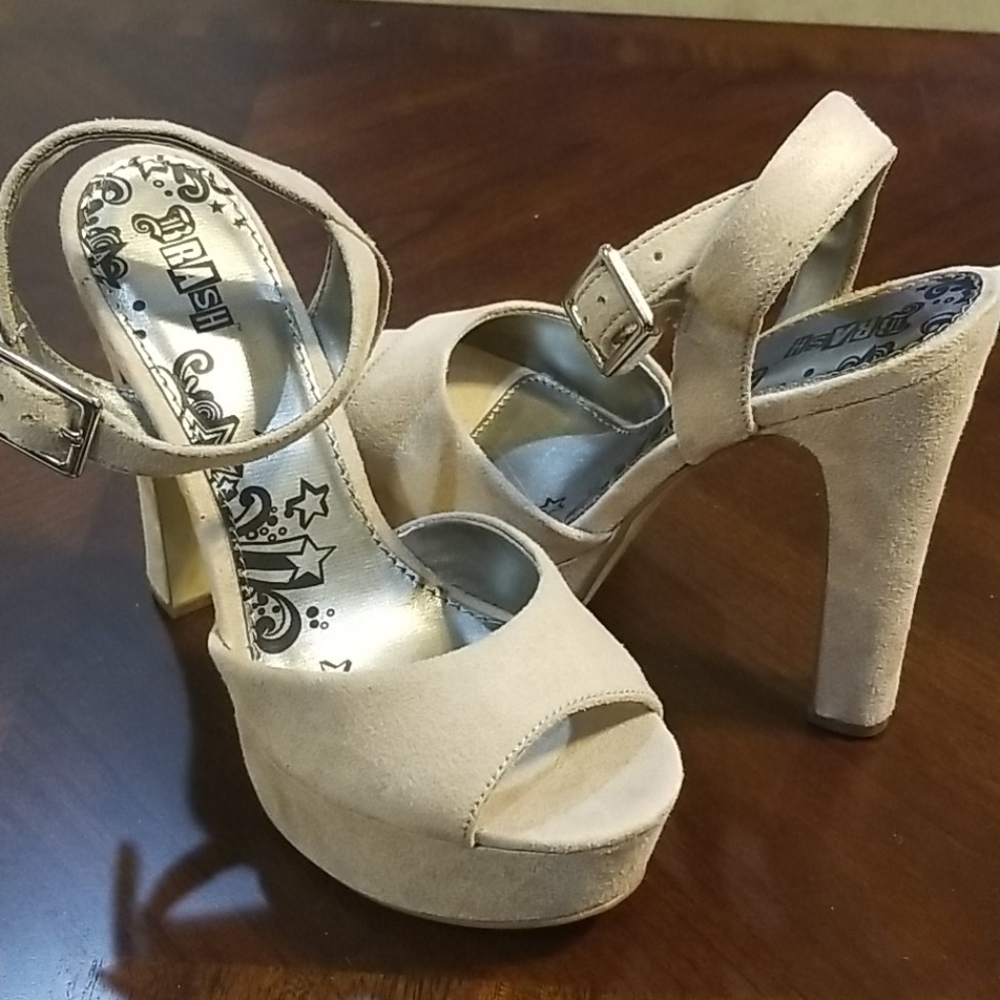 High heel shoes